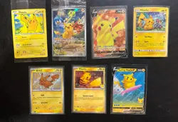 Pikachu Pokemon Card Lot, Promo, Sealed - Image 1