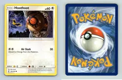 Hoothoot #165/236 Sun & Moon Unified Minds Common Pokemon 2019 TCG Card - Image 1