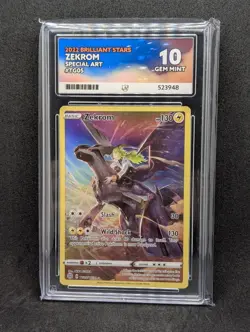 Zekrom TG05/TG30 Brilliant Stars Ace 10 Gem Mint Trainer Gallery - Pokemon Tcg - Image 1