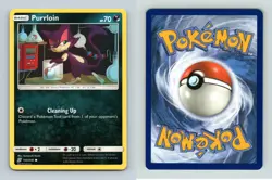 Purrloin #135/236 Sun & Moon Unified Minds Common Pokemon 2019 TCG Card - Image 1