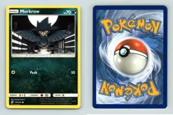 Murkrow #129/236 Sun & Moon Unified Minds Common Pokemon 2019 TCG Card - Image 1