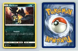 Murkrow #128/236 Sun & Moon Unified Minds Common Pokemon 2019 TCG Card - Image 1