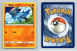 Riolu #115/236 Sun & Moon Unified Minds Common Pokemon 2019 TCG Card - Image 1