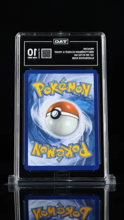 PIKACHU 2023 POKEMON SCARLET & VIOLET #173/165 151 ILLUSTRATION RARE TAG 10 - Image 2