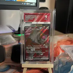 Pokemon TCG Bloodmoon Ursaluna EX Twilight Masquerade 202/167 ACE 9 - Image 1