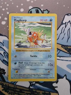 Magikarp 35/102 Shadowless - Base Set Pokemon TCG - Image 1