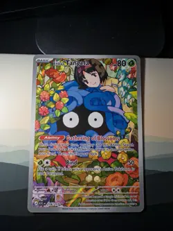 Erika’s Tangela 218/217 - Pokemon TCG - Ascended Heroes Illustration Rare Holo - Image 1