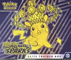 Pokemon TCG Scarlet & Violet Surging Sparks Elite Trainer Box ETB SEALED - Image 1