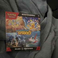 Pokemon TCG Scarlet & Violet Surging Sparks Booster Bundle Box 6 Packs - Image 1