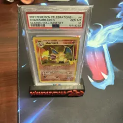 Pokemon TCG Charizard 4/102 Celebrations Classic Collection PSA 10 - Image 3