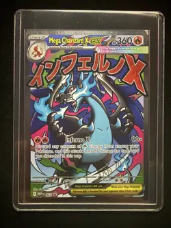 Pokemon TCG Mega Charizard X EX 023 Black Star UPC Promo Phantasmal Flames - Image 5