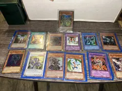 Lot of 13 Old Yu-Gi-Oh Holo Cards, Including Six First Edition All From 1996 - Image 1