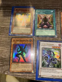 Lot of 13 Old Yu-Gi-Oh Holo Cards, Including Six First Edition All From 1996 - Image 2