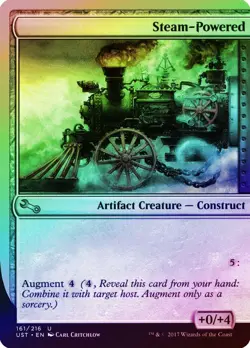 Steam-Powered FOIL Unstable PLD Artifact Uncommon MAGIC MTG CARD ABUGames - Image 1