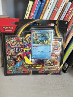 Pokemon Mega Evolution 3 Booster Packs & Psyduck Promo Card Pokemon TCG Sealed! - Image 1