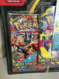 Pokemon Mega Evolution 3 Booster Packs & Psyduck Promo Card Pokemon TCG Sealed! - Image 3