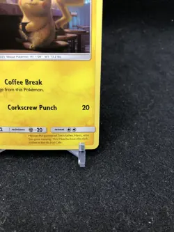 Pokemon Card TCG Detective Pikachu Detective Pikachu SM190 Promo Holo Near Mint - Image 5