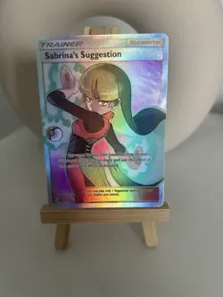 Pokemon TCG Sabrina’s Suggestion Sun & Moon - Team Up Card 181/181 NM - Image 1
