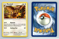 Noctowl #166/236 Sun & Moon Unified Minds Uncommon Pokemon 2019 TCG Card - Image 1
