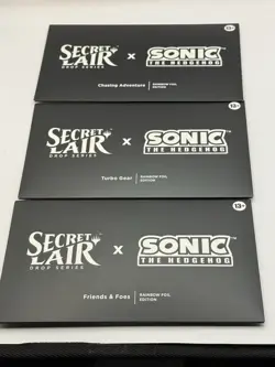 MtG Secret Lair x Super Sonic : Complete Set FOIL Bundle **IN HAND** Sealed - Image 1