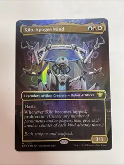 Kilo, Apogee Mind (Borderless) Commander: Edge of Eternities #3 Foil Mythic - Image 1