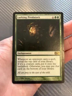 Lurking Predators ~ Magic 2010 [ Moderate Play] [ Magic MTG ] - Image 1