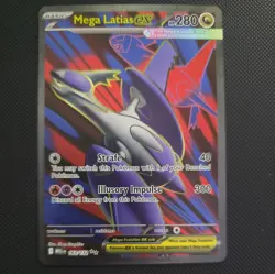 Pokemon Mega Latias 163/132 Mega Evolution Pack, Fresh Mint Condition - Image 1