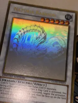 Yu-Gi-Oh - Naturia Barkion Ghost Rare - GLD5 EN033 Limited Edition - Image 3