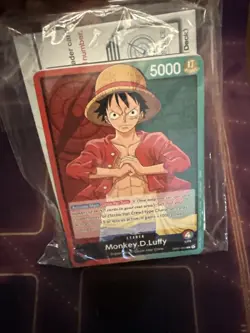 OP-01 Monkey D. Luffy Alpha Demo Deck Sealed 2022 One Piece (Pre-Errata) - Image 1