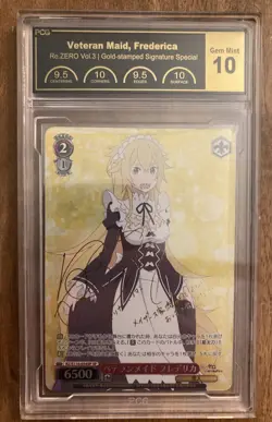 PCG 10 Weiss Schwarz RE ZERO vol.3 RZ/S116-054S SP Veteran Maid, Frederica - Image 1