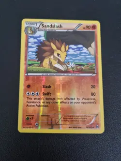Pokemon TCG Card - XY Breakthrough Reverse Holo Foil - Sandslash 76/162 - Image 1