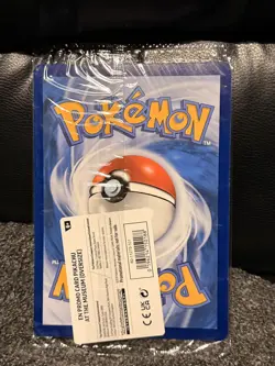 Jumbo Pikachu At The Museum Promo Pokemon Card 25th anniversary card, sealed - Image 2