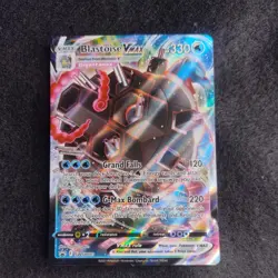 Pokemon TCG Blastoise VMAX SWSH103 Black Star Promo Card, Near Mint Condition - Image 1