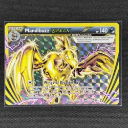 Mandibuzz Break - XY182 - Black Star Promo - Pokemon Card - NM/M - Image 1