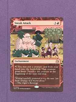 Sneak Attack - Regular Mythic - WOT 0050 - Near Mint - MTG - Image 1