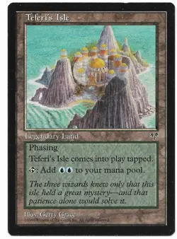 MTG Teferi's Isle Mirage Magic the Gathering - Image 1