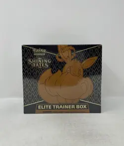 Pokemon TCG Shining Fates Factory Sealed Elite Trainer Box - Image 1