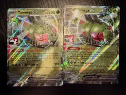 Yanmega Ex 003/182 Pokemon Play Prize Pack Series 8 Stamped -NM-2 COPIES 🍃 - Image 1