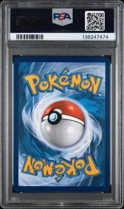 2019 POKEMON SUN & MOON LOST THUNDER #12 SLOWPOKE-REVERSE FOIL PSA 8 - Image 2