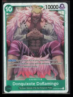 Donquixote Doflamingo (031) OP04-031 One Piece Kingdoms of Intrigue NM - Image 1