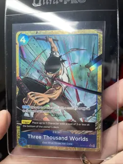 OP03-057 Three Thousand Worlds Alt Art PRB01 The Best One Piece Card Game ccg - Image 3