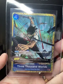 OP03-057 Three Thousand Worlds Alt Art PRB01 The Best One Piece Card Game ccg - Image 4
