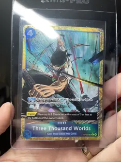 OP03-057 Three Thousand Worlds Alt Art PRB01 The Best One Piece Card Game ccg - Image 5
