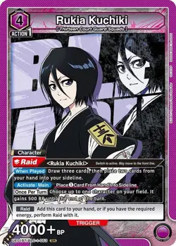 Union Arena English UE01BT Bleach Rukia Kuchiki SR BLC-1-053 - Image 1