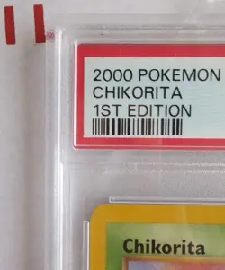 2000 Pokemon Neo Genesis 1st Edition Chikorita 53/111 PSA 9 Mint Pokemon Card - Image 5