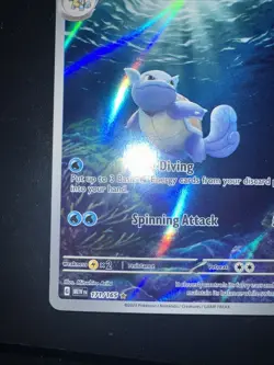 Wartortle 171/165 Illustration Rare Holo Scarlet & Violet 151 Pokemon Card NM - Image 5