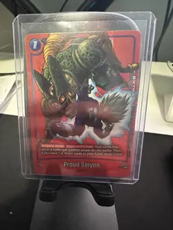 Dragon Ball Super Card Game Proud Saiyan FS07-12 Manga Event Pack Promo - Image 1