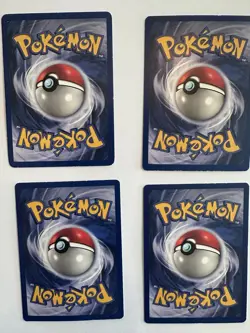 Pokemon 1999 The First Movie Black Star Promo Card Set Of 4 - Image 2