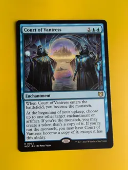 Court of Vantress. WOC rare enchantment Magic the Gathering Card. - Image 4
