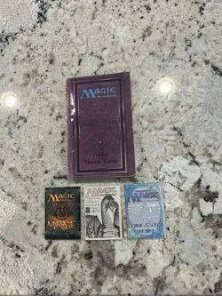 Mtg Pocket Player’s Guide And Revised Mirage Ice Age Instruction Books Used - Image 1